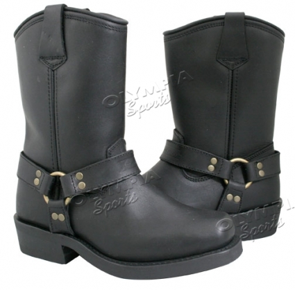 LADIES MOTORCYCLE LEATHER BOOTS