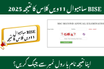 BISE Sahiwal Board 1st Year Result 2025